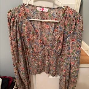 Buddy Love Floral Blouse